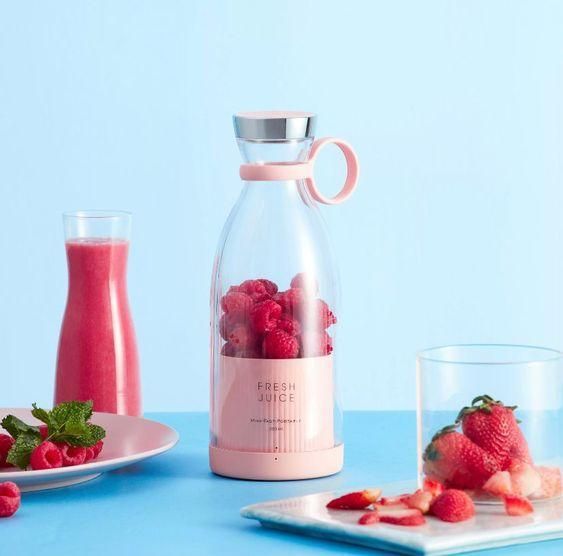 Travel Portable Juicer Bottle Blender USB Rechargeable
