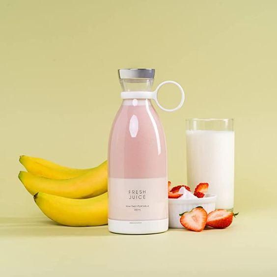 Travel Portable Juicer Bottle Blender USB Rechargeable